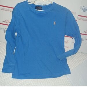 Polo by Ralph Lauren Blue Long Sleeve Tee